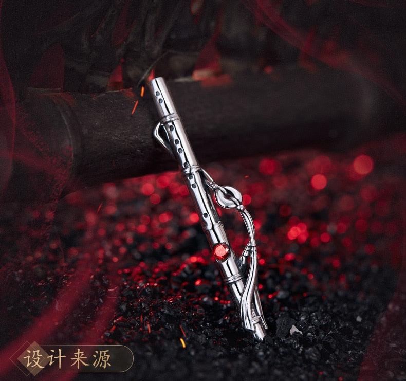 Mo dao Zu Shi | Colar ( Prata esterlina ) | Wei Wuxian - Kitsune | Loja Geek