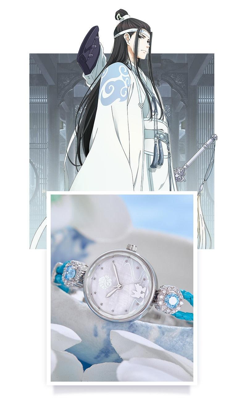 Mo dao Zu Shi | Relógio de pulso | Lan Wangji - Kitsune | Loja Geek