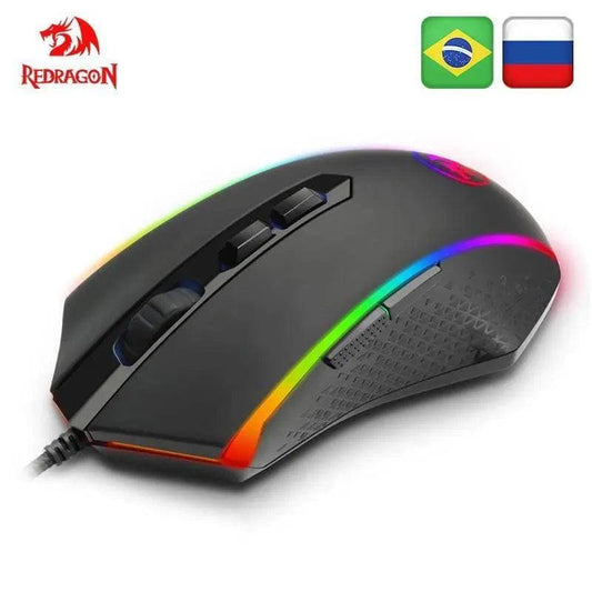 Mouse - Redragon CHROMA M710 - 10000 DPI  *8botões* - Kitsune | Loja Geek
