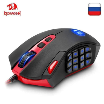 Mouse - Redragon Perdition M901 - 24000DPI *19botões* - Kitsune | Loja Geek