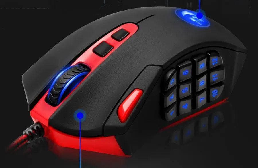 Mouse - Redragon Perdition M901 - 24000DPI *19botões* - Kitsune | Loja Geek