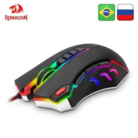 Mouse RGB - Redragon TITANOBOA2 CHROMA M802 - 24000DPI *10botões* - Kitsune | Loja Geek