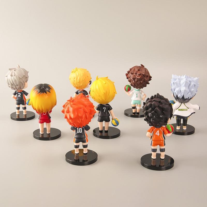 8 miniaturas Haikyuu | 10 cm