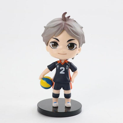 8 miniaturas Haikyuu | 10 cm