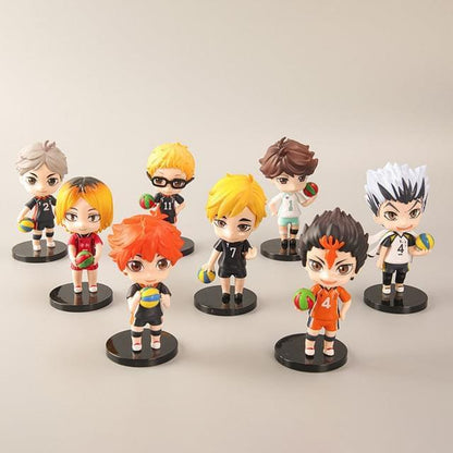 8 miniaturas Haikyuu | 10 cm