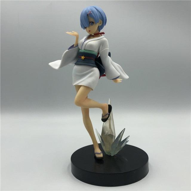 Re: Zero | Action figure | Rem Mulher da neve - Kitsune | Loja Geek