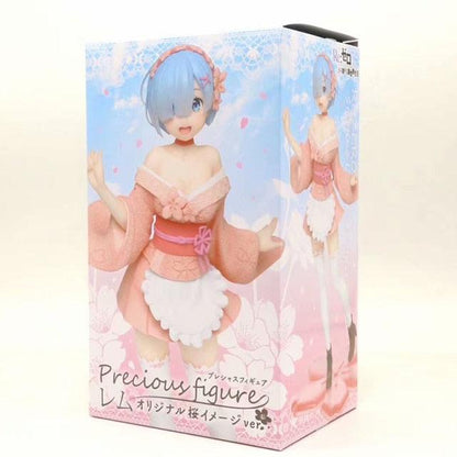 Re:ZERO | Rem | Cosplay Yukata com babados - Kitsune | Loja Geek