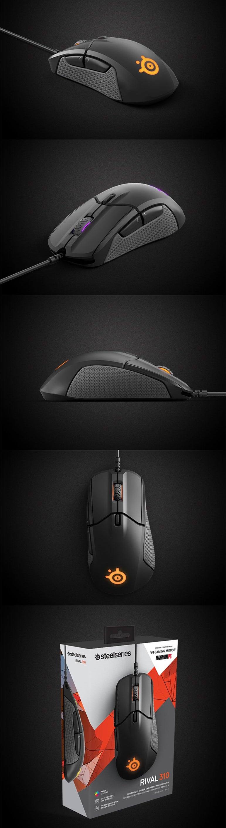 SteelSeries Rival 310 RGB FPS - Kitsune | Loja Geek