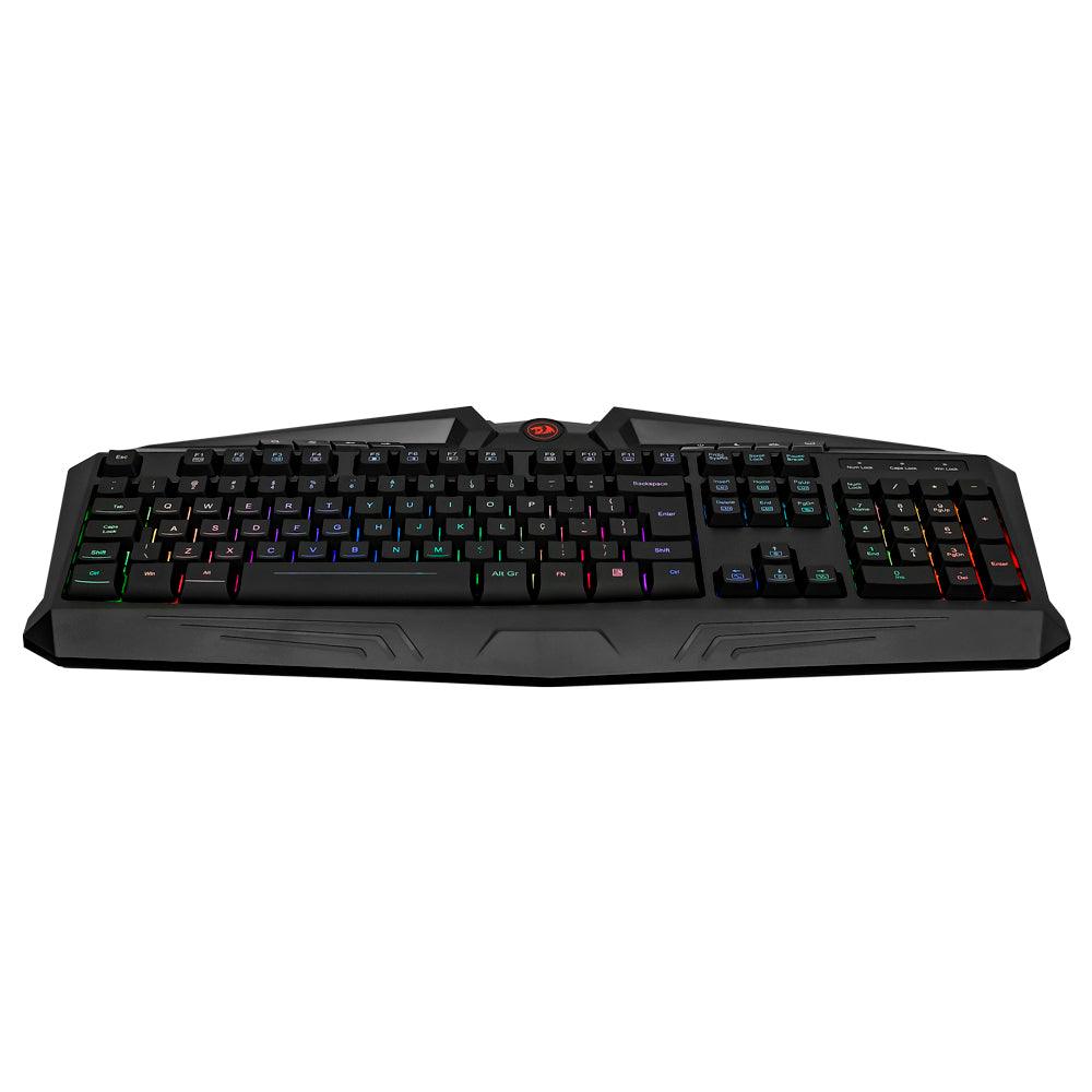 Teclado Gamer Harpe K503 Redragon Preto Com Luz De 7 Cores - Kitsune | Loja Geek